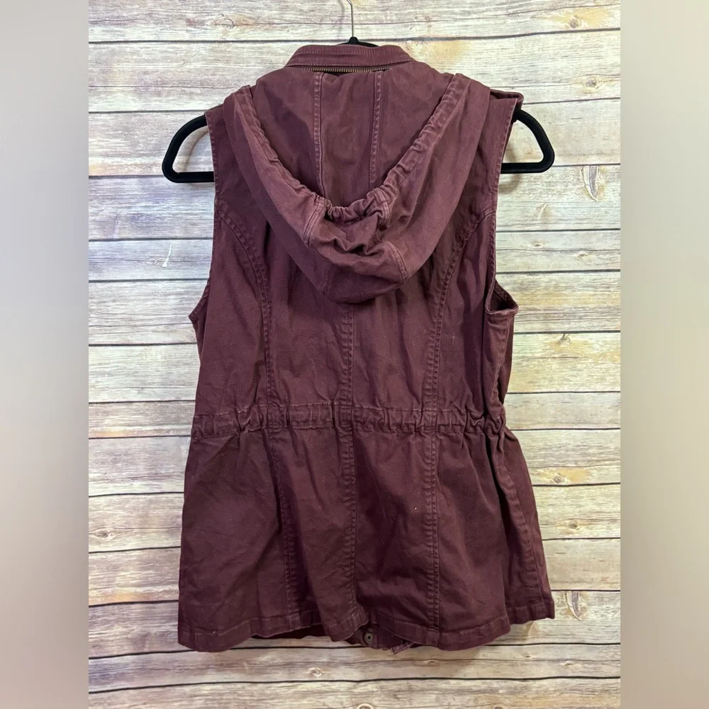 Market & Spruce Jahana Marion Cargo Vest Size Large